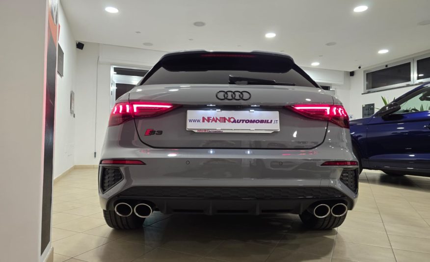 Audi S3 SPB Tfsi 310 Cv S-Tronic Quattro GARANZIA 2027 FUL