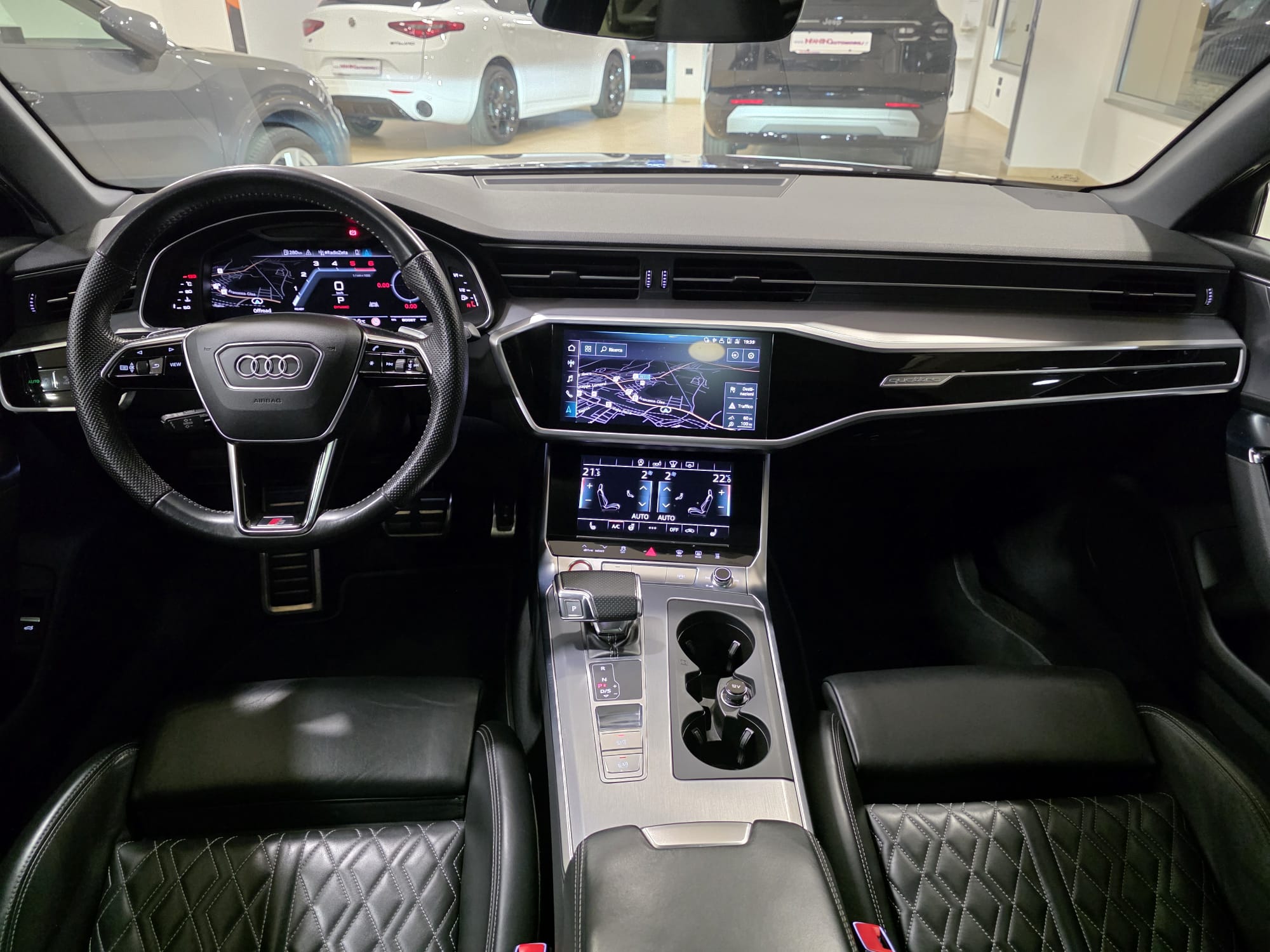 Audi S6 3.0 tdi mhev Sport Quattro 349cv Tiptronic “Tetto-Fari Matrix-Cerchi 21″-Full”